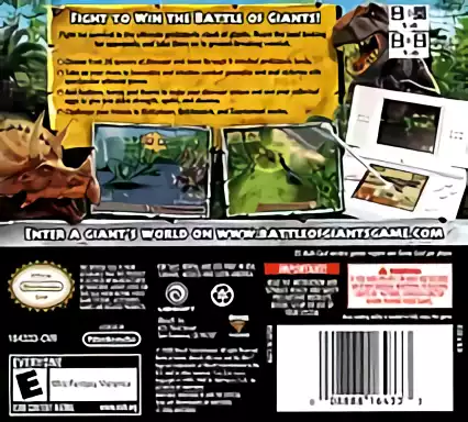 Image n° 2 - boxback : Battle of Giants - Dinosaurs